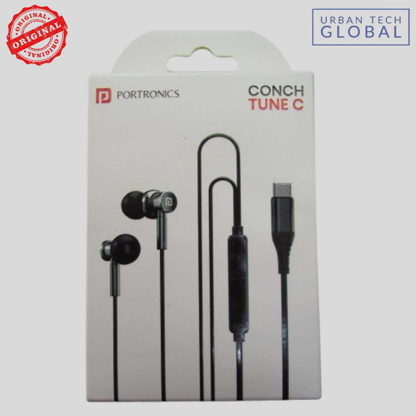 PORTRONICS Conch Tune C Type Earphone