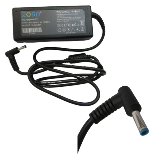 ZORD Compatible Charger 65W Blue Pin For HP