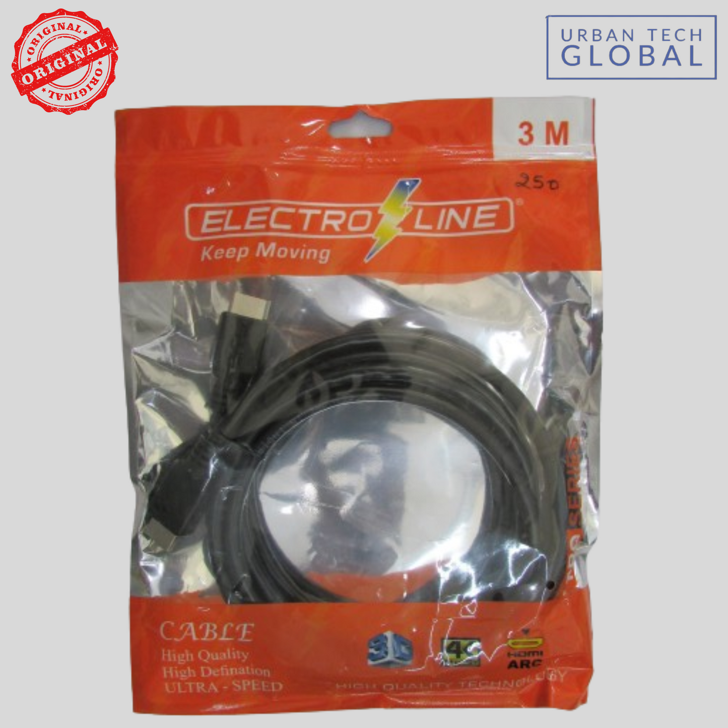 ELECTROLINE HDMI Cable 3 MTR