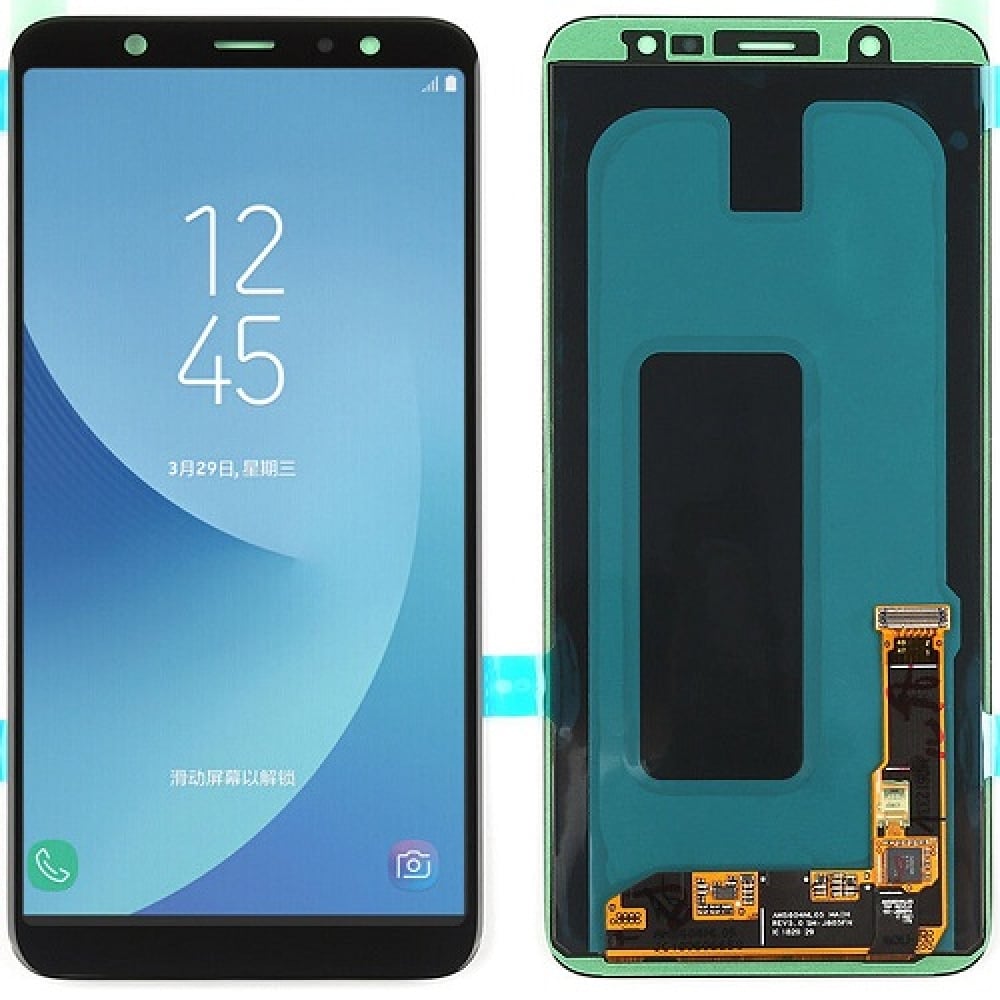 Samsung A6 Plus Black Display